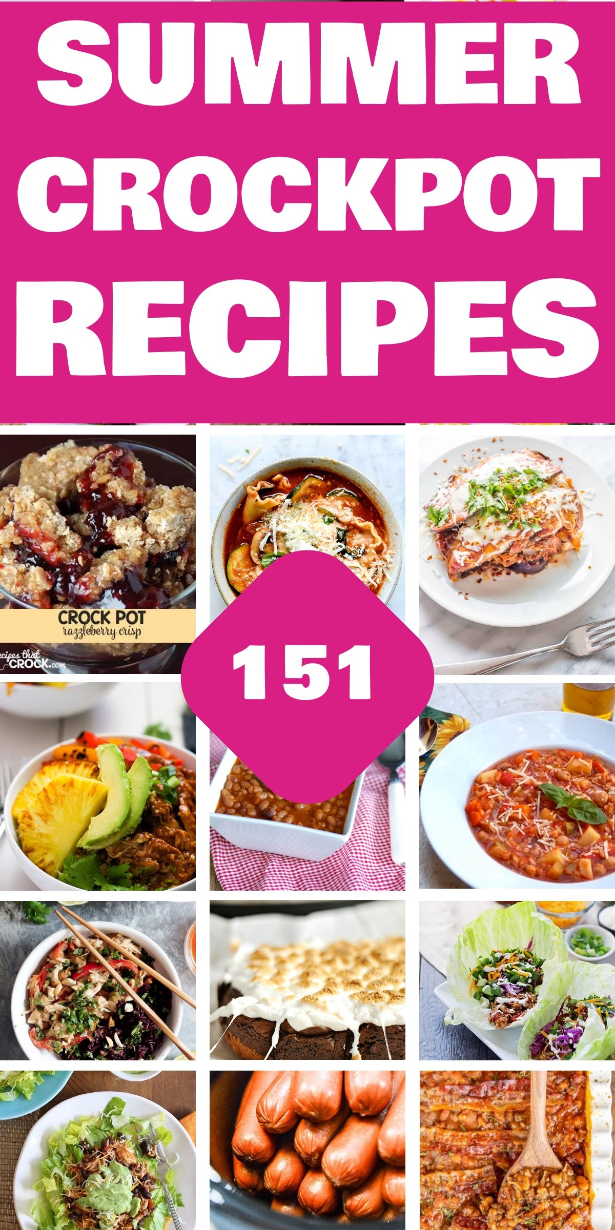 151 Best Summer Crockpot Recipes