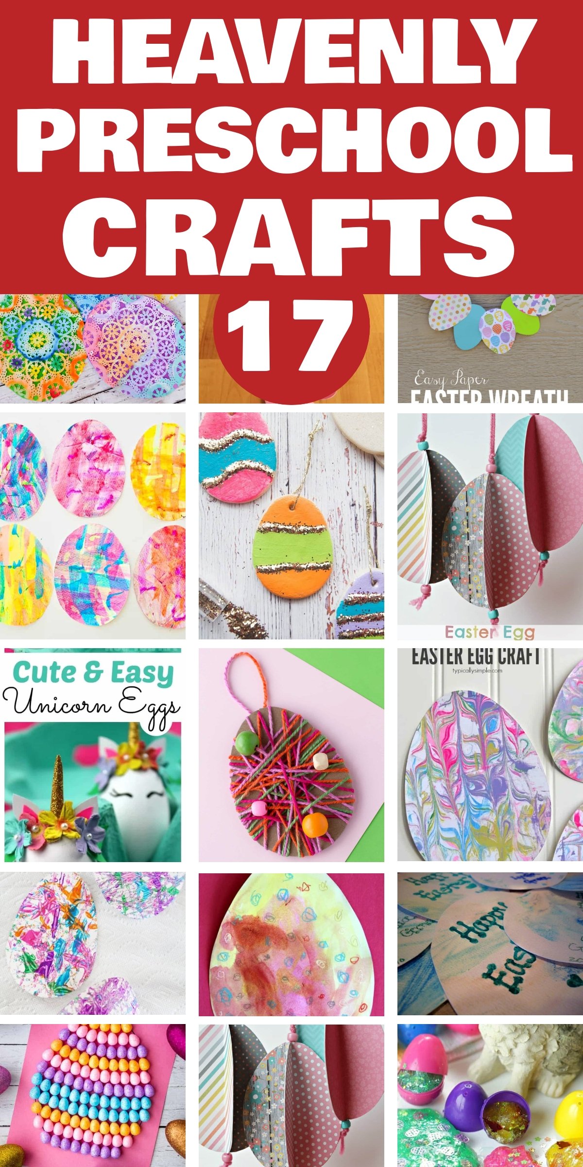 17 Easy Preschool Crafts