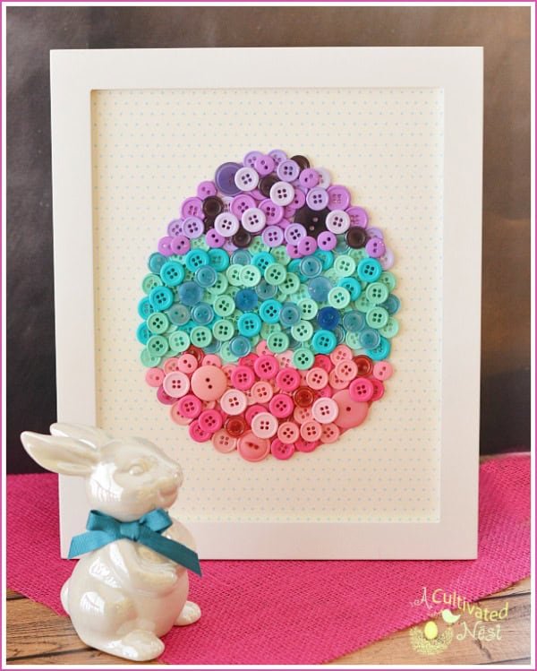 DIY Easter Egg Button Craft v1