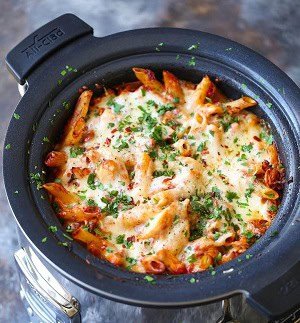 17 Easy Slow Cooker Dinner 18 Slow Cooker Chicken Parmesan PastaIMG 0443edit
