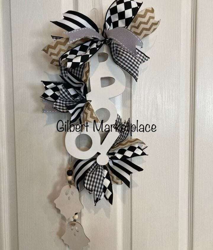 21 Easy Dollar Store Halloween Crafts 22 dollar tree boo sign