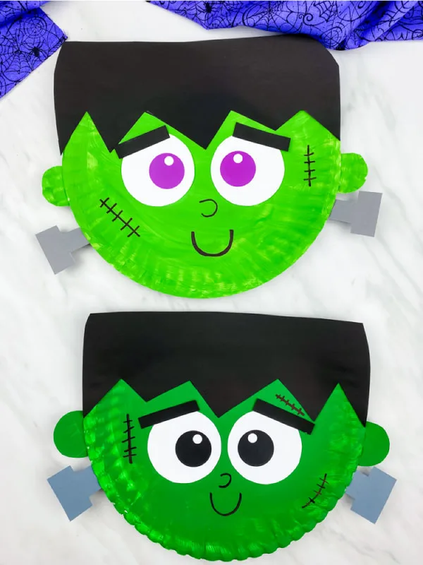 21 Easy Fall Crafts For Preschoolers 7 frankenstein halloween craft for kids image.jpg