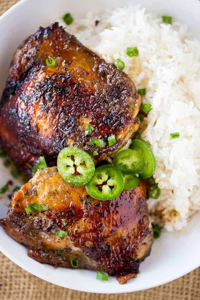 Slow Cooker Jerk Chicken