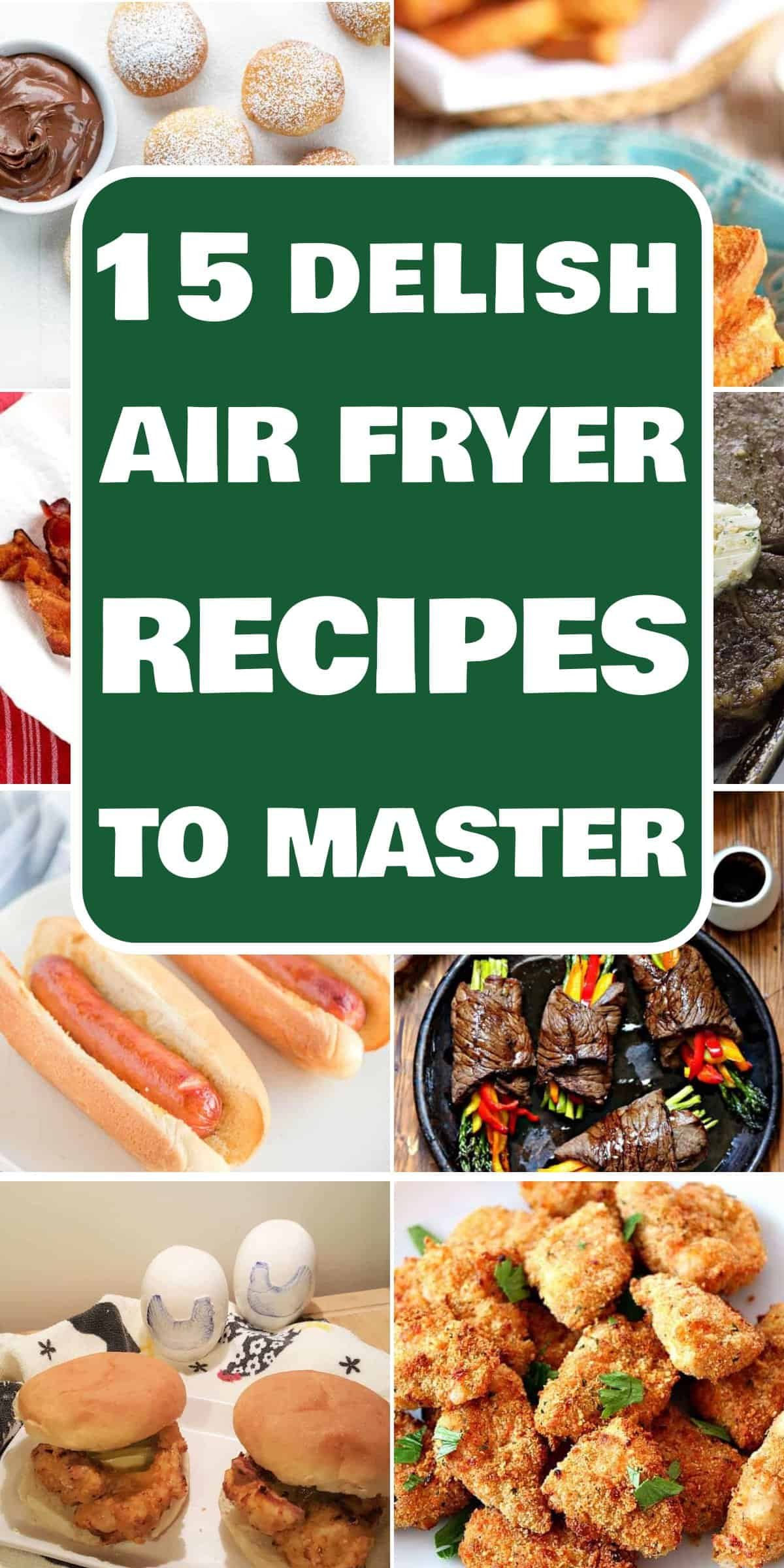 15 Easy Air Fryer Dessert Recipes